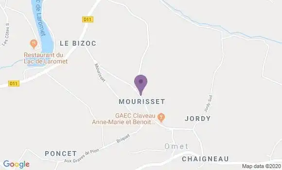 Localisation Tailliez Belsoeur Annick
