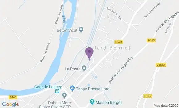 Localisation Debrosse Nicolas