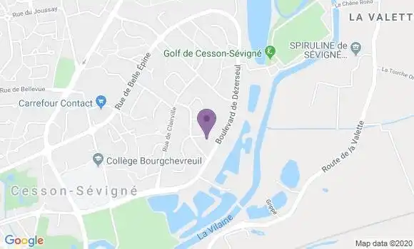 Localisation Brecq Jean François