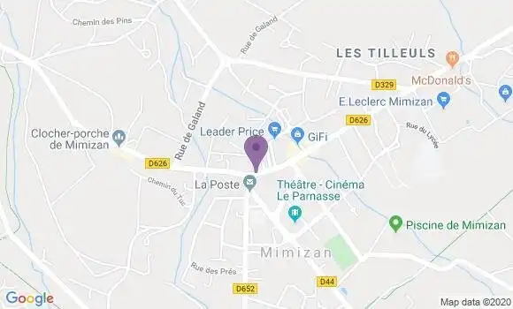 Localisation Delanne Hubert Alexandre