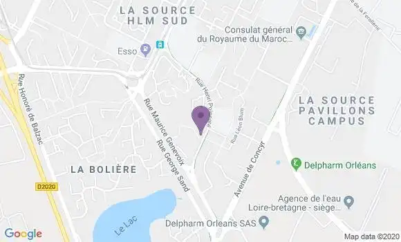 Localisation Yayende Guedoka Maxime
