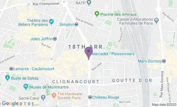 Localisation Muller Feuga Antoine