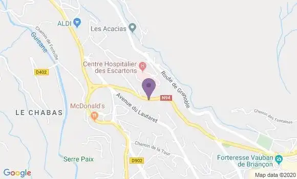 Localisation Airaud Sylvain