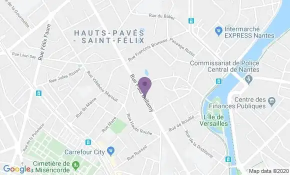 Localisation Cantin Thomas