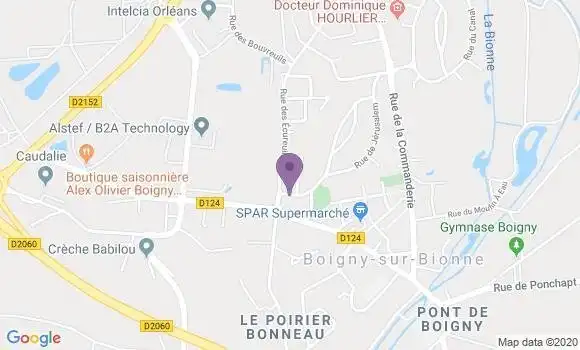 Localisation Pass James