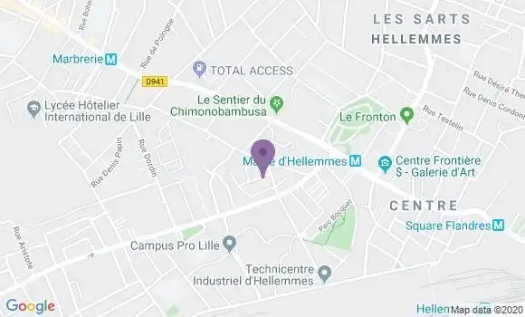 Localisation Gaudefroy Gilles
