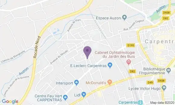Localisation Mencarelli Sandrine