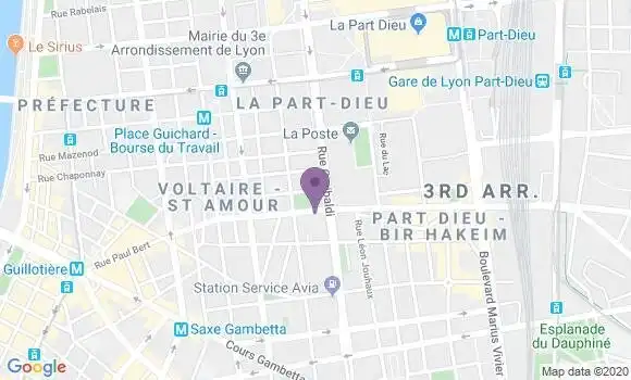 Localisation Verges Jean Michel
