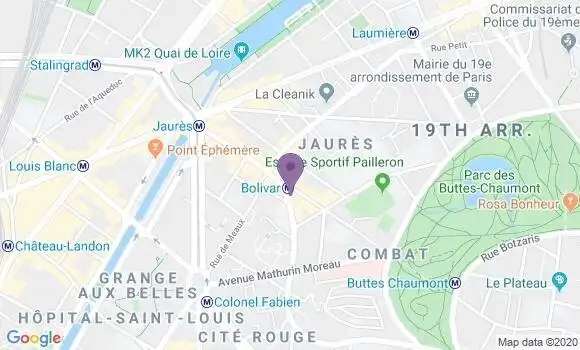 Localisation Zanchi Baptiste