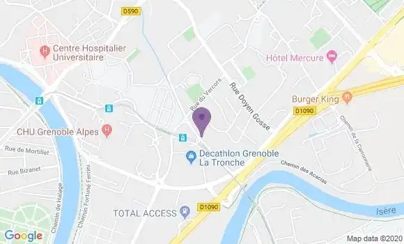 Localisation Berlandis Caroline