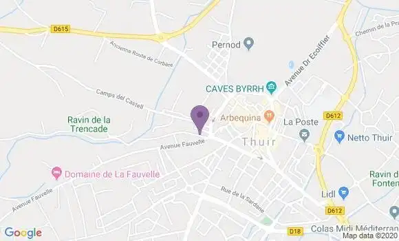 Localisation Farines Isabelle