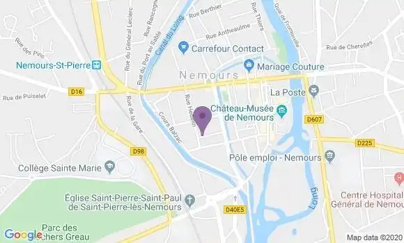 Localisation Nivault Bonnemains Laurence
