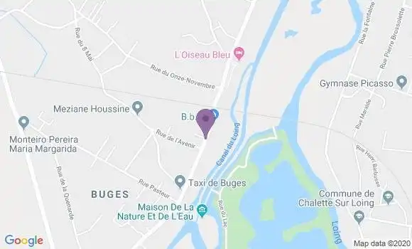 Localisation Coullon Anne