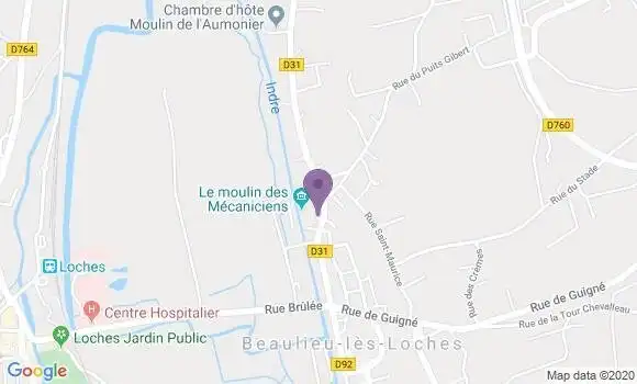 Localisation Germain Sandrine