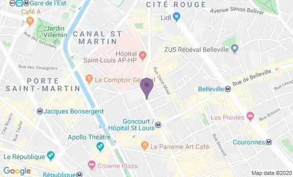 Localisation Bou Rjeili Rana