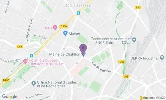Localisation Magnan Elisabeth