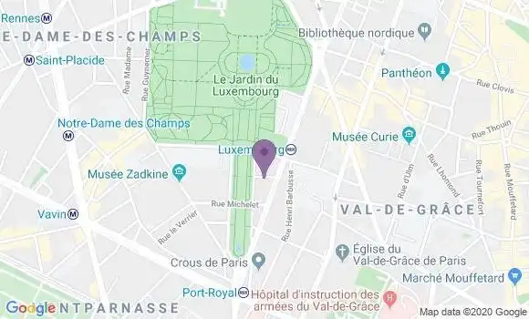 Localisation Marchant Pauline