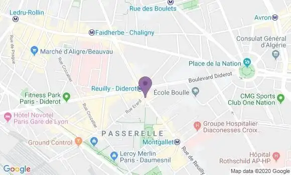 Localisation Salvatella Reyrolle Gabriela