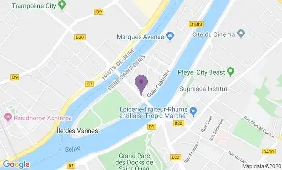 Localisation Debraine Florian