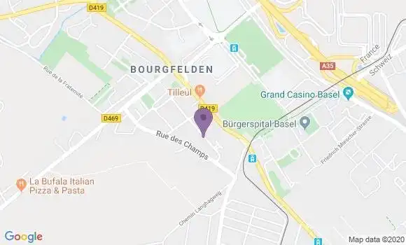 Localisation Millot Anne