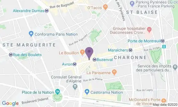 Localisation Ehret Tristan