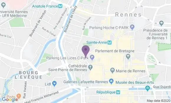 Localisation Fouqueray Nicolas