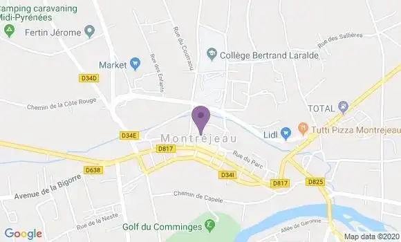Localisation Barrau Yves Pierre