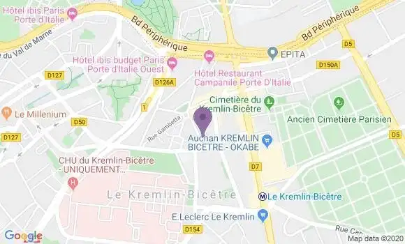 Localisation Chamanier Elodie
