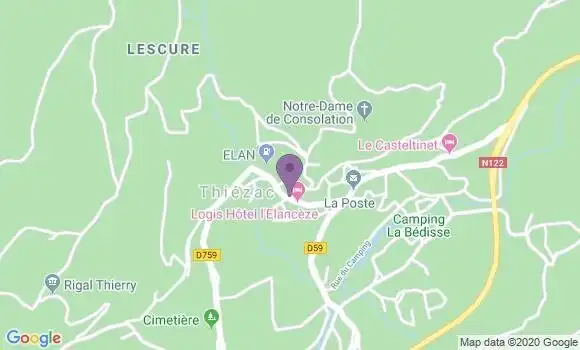 Localisation Couderc Charlotte