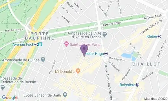 Localisation Taillibert Roger