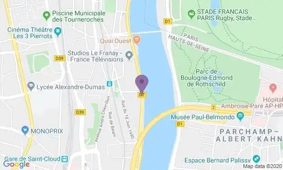 Localisation Chidlovsky Alexis