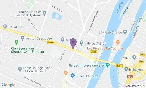 Localisation Danielou Louis