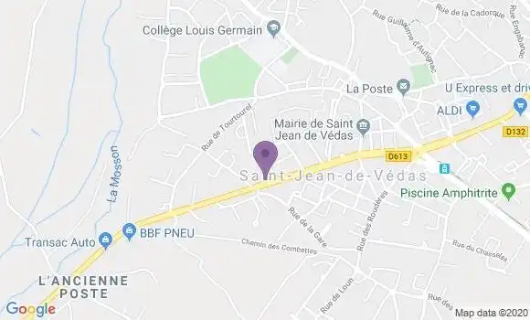 Localisation Chicaud Gilles
