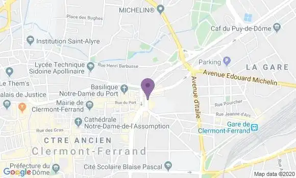 Localisation Astier Michel
