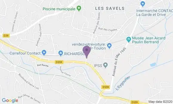 Localisation Viguier Jean Pierre