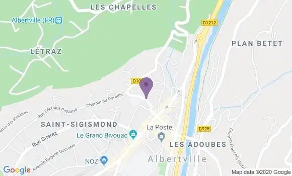 Localisation Henry Bernard