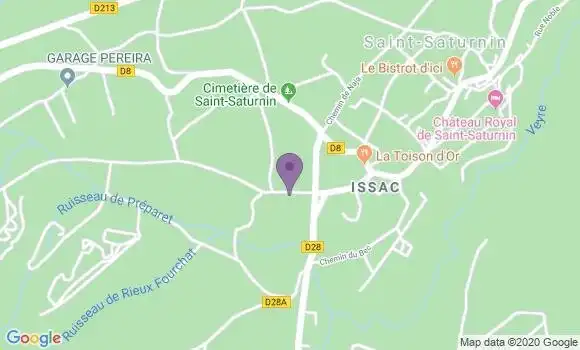 Localisation Geneste Christine