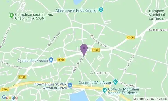 Localisation Magaud Thierry