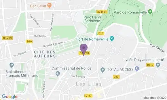 Localisation Legras Robert