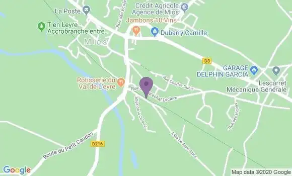 Localisation Combe D