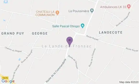 Localisation Chapelliere Yves
