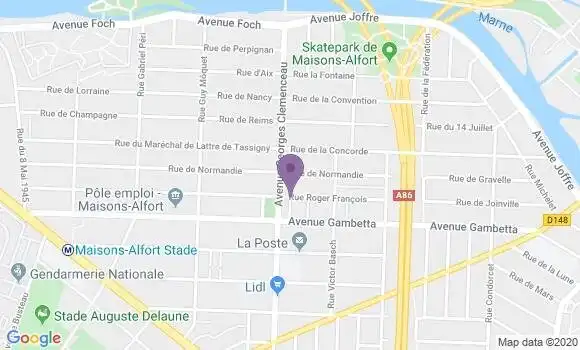 Localisation Bory Armand