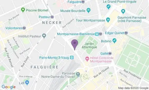 Localisation Deltour Claude