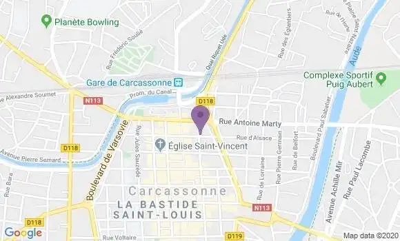 Localisation Catanese Michel