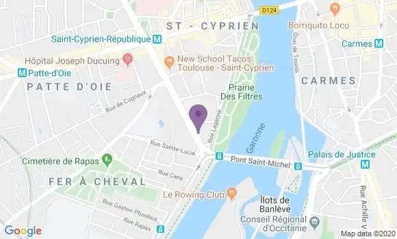 Localisation Malafosse Pierre