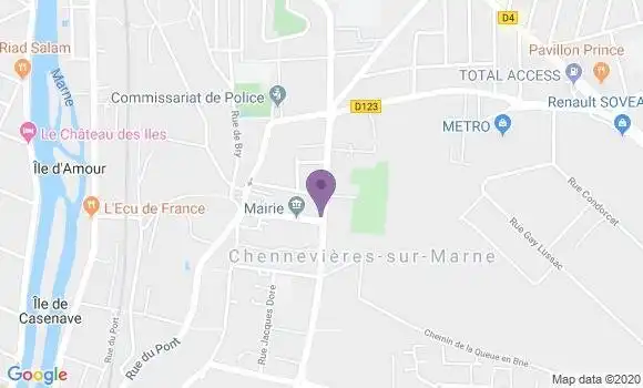Localisation Mercier Jean Bernard