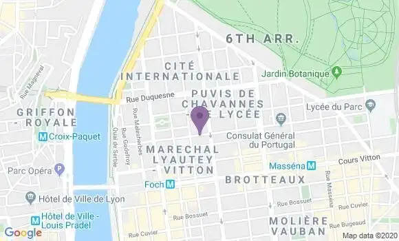 Localisation Hours André