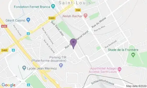 Localisation Bonvallet Alain
