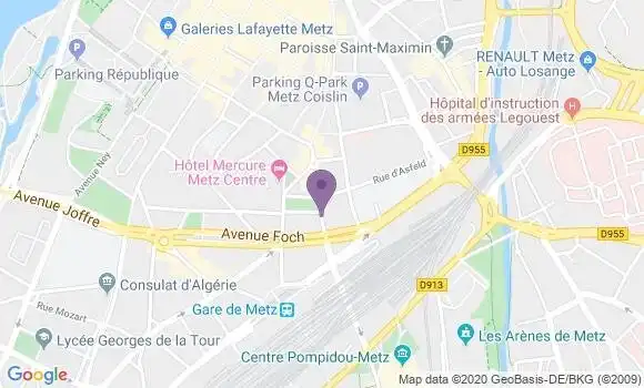 Localisation Silvy Leligois François