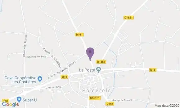 Localisation Hugo Roland